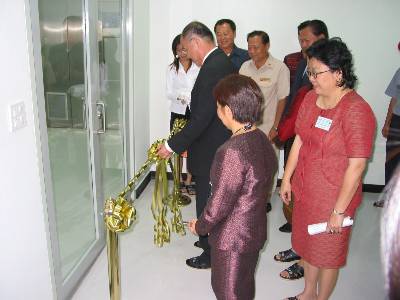 Ribbon cutting